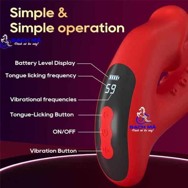  Dương vật giả cầm tay đa chức năng vibration chính hãng 