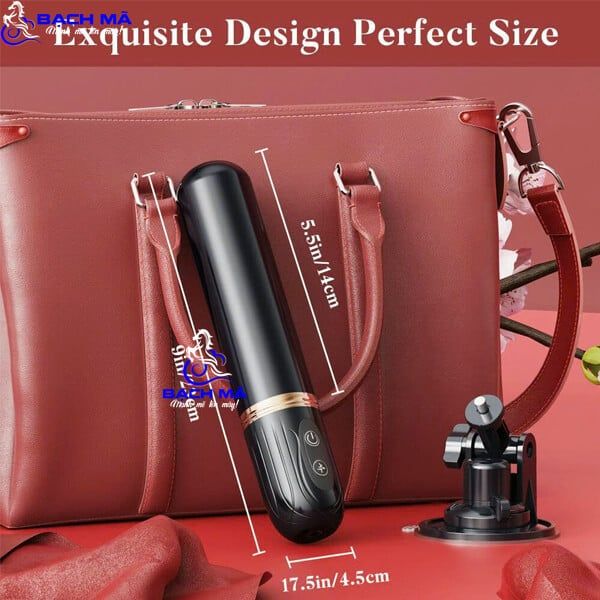  Dương vật giả hít tường rung thụt nhiệt có bi điều khiển từ xa 