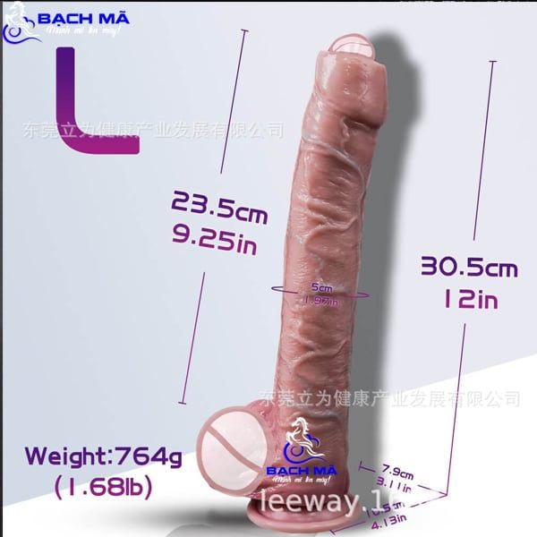  Dương vật giả hít tường silicon có bao quy đầu như thật k3 