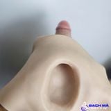  Dương vật giả liền quần cho nam silicon cao cấp rỗng ruột 