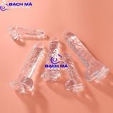  Dương vật giả trong suốt có đế hít tường giá rẻ k1 
