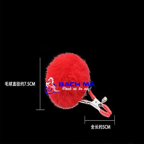  Kẹp đầu ti núm vú đồ chơi bạo dâm giá rẻ đỏ 