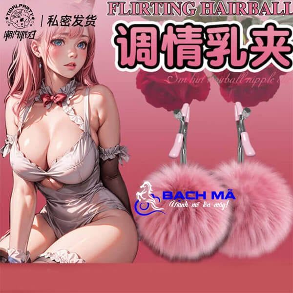  Kẹp đầu ti núm vú đồ chơi bạo dâm giá rẻ hồng 