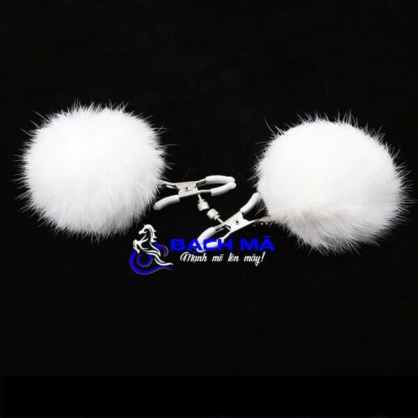  Kẹp đầu ti núm vú đồ chơi bạo dâm giá rẻ trắng 