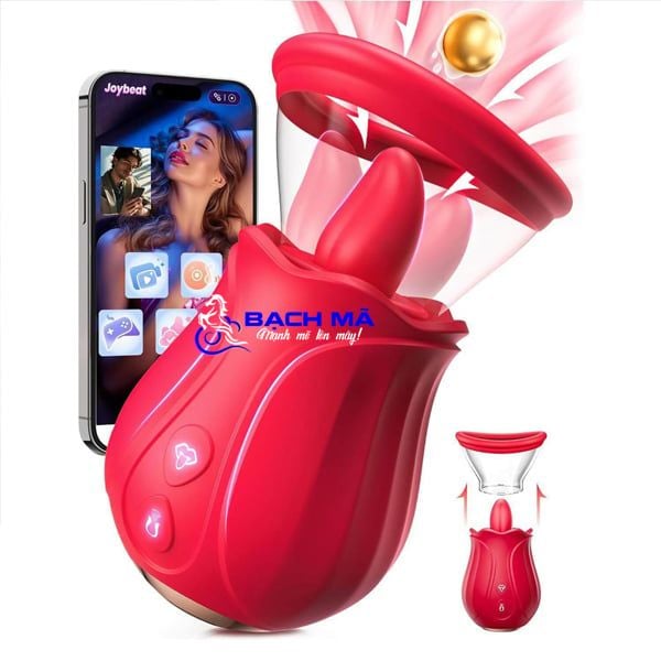  Máy bú mút điểm G cho nữ đầu hút rung lưỡi liếm dùng app k9 