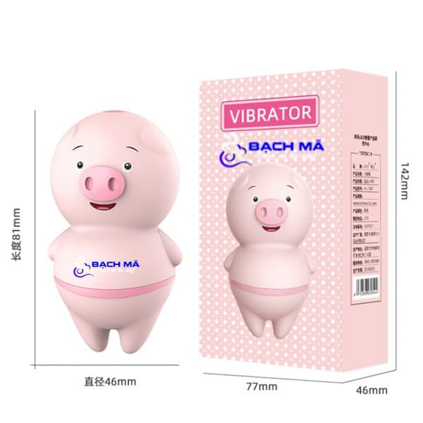  Máy rung điểm G con heo lưỡi liếm dùng app bluetooth 