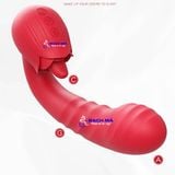  Máy trứng rung hoa hồng 2 đầu cực mạnh không dây cao cấp 