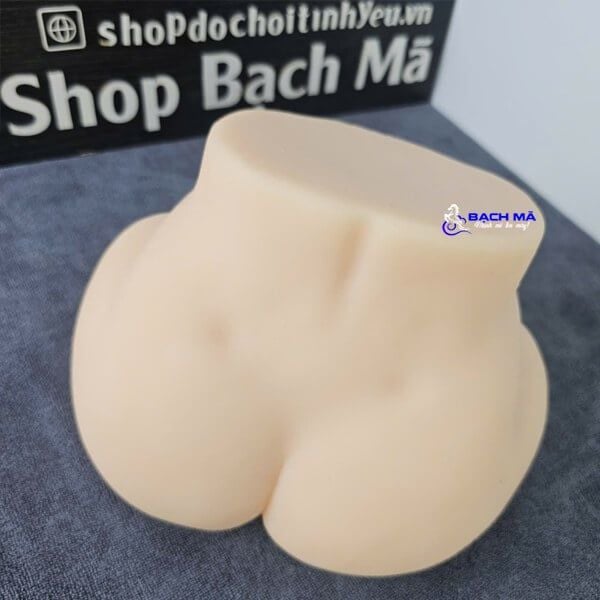  Mông giả nguyên khối da trắng silicon mềm giá rẻ 