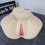  Mông giả nguyên khối da trắng silicon mềm giá rẻ 