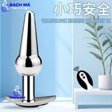  Phích cắm hậu môn inox cao cấp điều khiển từ xa không dây k1 