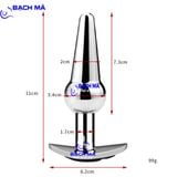  Phích cắm hậu môn inox cao cấp điều khiển từ xa không dây k1 