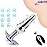  Phích cắm hậu môn inox cao cấp điều khiển từ xa không dây k1 