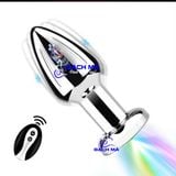  Phích cắm hậu môn inox cao cấp điều khiển từ xa không dây k4 