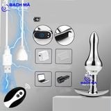  Phích cắm hậu môn inox cao cấp điều khiển từ xa không dây k5 