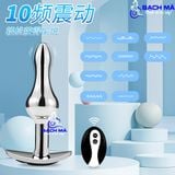  Phích cắm hậu môn inox cao cấp điều khiển từ xa không dây k5 