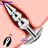  Phích cắm hậu môn inox cao cấp điều khiển từ xa không dây k6 