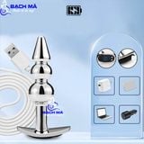  Phích cắm hậu môn inox cao cấp điều khiển từ xa không dây k6 