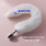  Phích cắm sextoy hậu môn trái tim inox đuôi cáo giá rẻ 