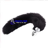  Phích cắm sextoy hậu môn trái tim inox đuôi cáo giá rẻ 