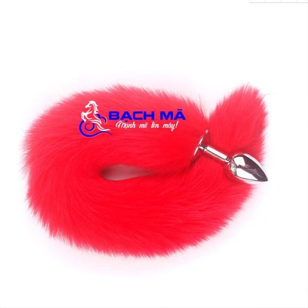  Phích cắm sextoy hậu môn trái tim inox đuôi cáo giá rẻ 