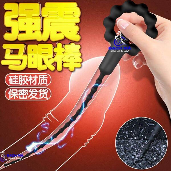  Sextoy cho gay que rung niệu đạo nhiều bi 