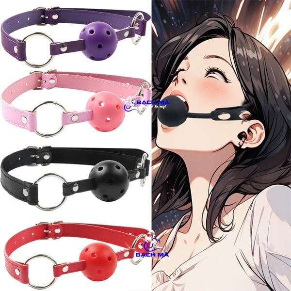  Sextoy đồ chơi bạo dâm bóng tròn khóa miệng giá rẻ 