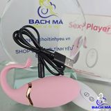  Trứng rung cá voi kích dục cho nữ điều khiển từ xa 10 chế độ 