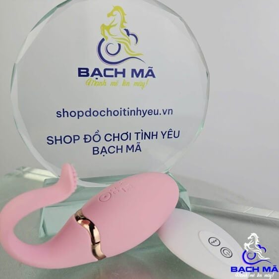  Trứng rung cá voi kích dục cho nữ điều khiển từ xa 10 chế độ 