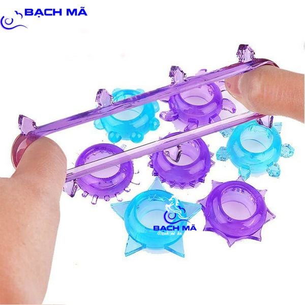  Vòng đeo dương vật chống xuất tinh sớm siêu gai giá rẻ 