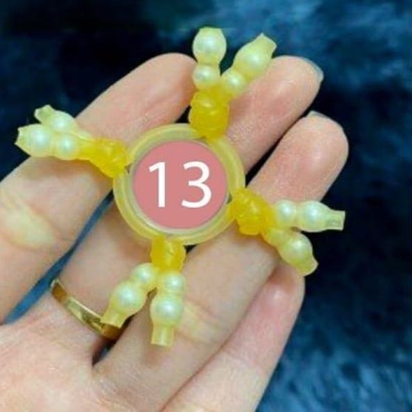  Vòng đeo râu rồng silicon 0 râu 16 bi mẫu 13 