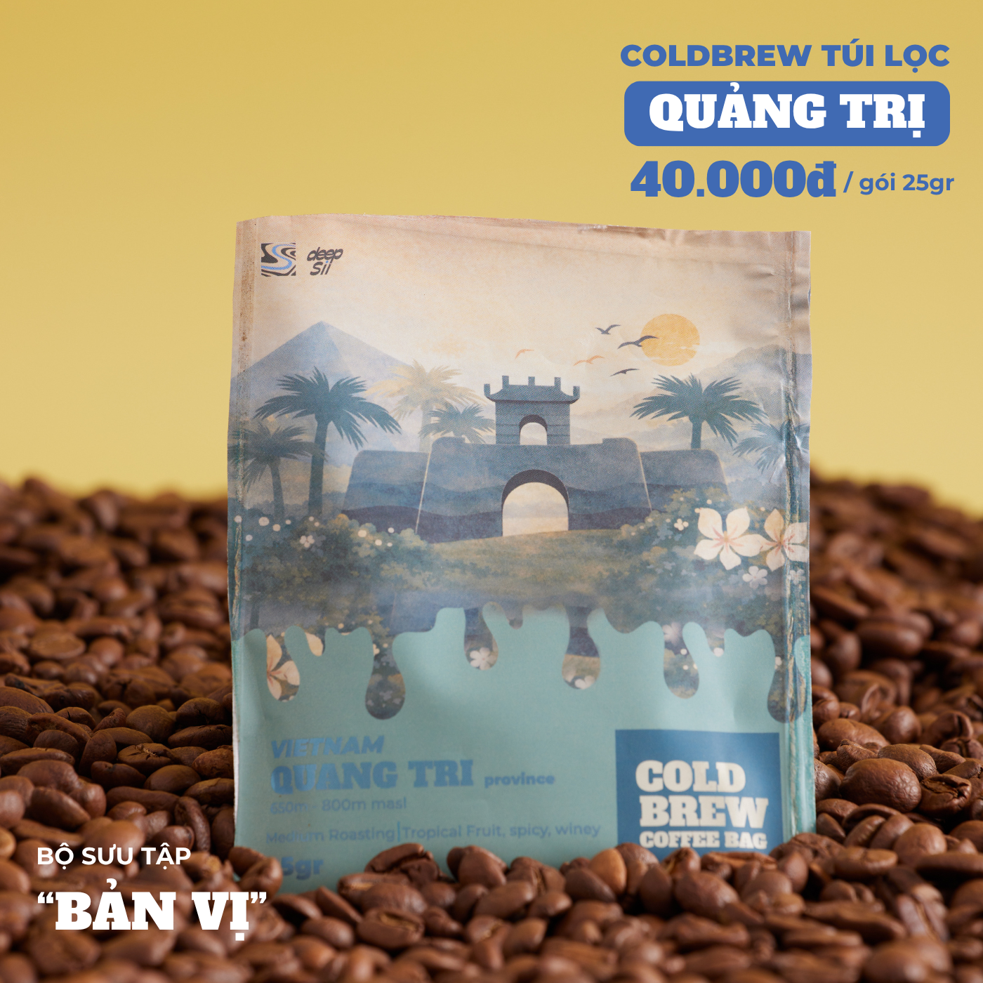  QUẢNG TRỊ (COLDBREW TÚI LỌC 25GRAM) 