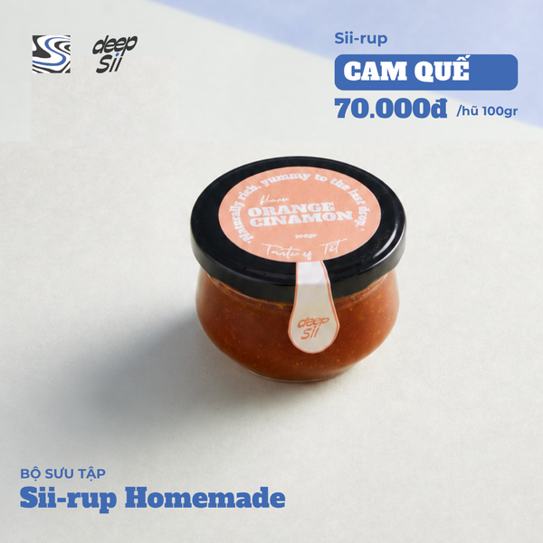  Sii-rup Cam Quế 100gram 