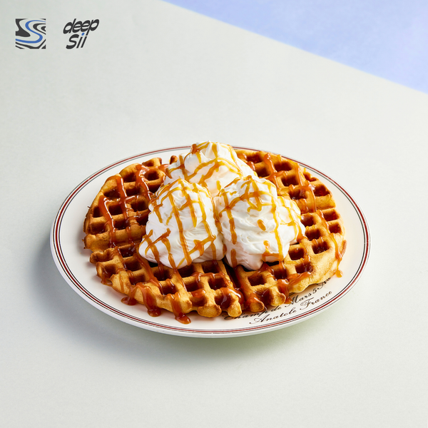  WAFFLE CARAMEL KEM TƯƠI 