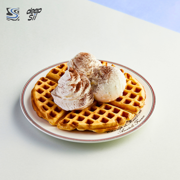  WAFFLE KEM DỪA NON 
