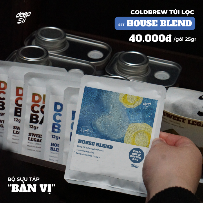  HOUSE BLEND (COLDBREW TÚI LỌC 25GRAM) 