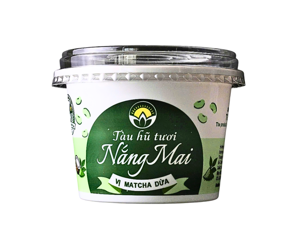  Tàu hũ tươi Nắng Mai vị Matcha Dừa (160g) 