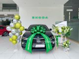  Kệ Hoa Tone Xanh Lá – Nhẹ Nhàng Nhưng Đủ Làm Khoảnh Khắc Nhận Xe Thêm Đặc Biệt 