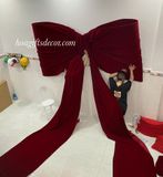  Nơ trang trí giáng sinh 2025 - Nơ Decor cửa hàng mùa giáng sinh đẹp 