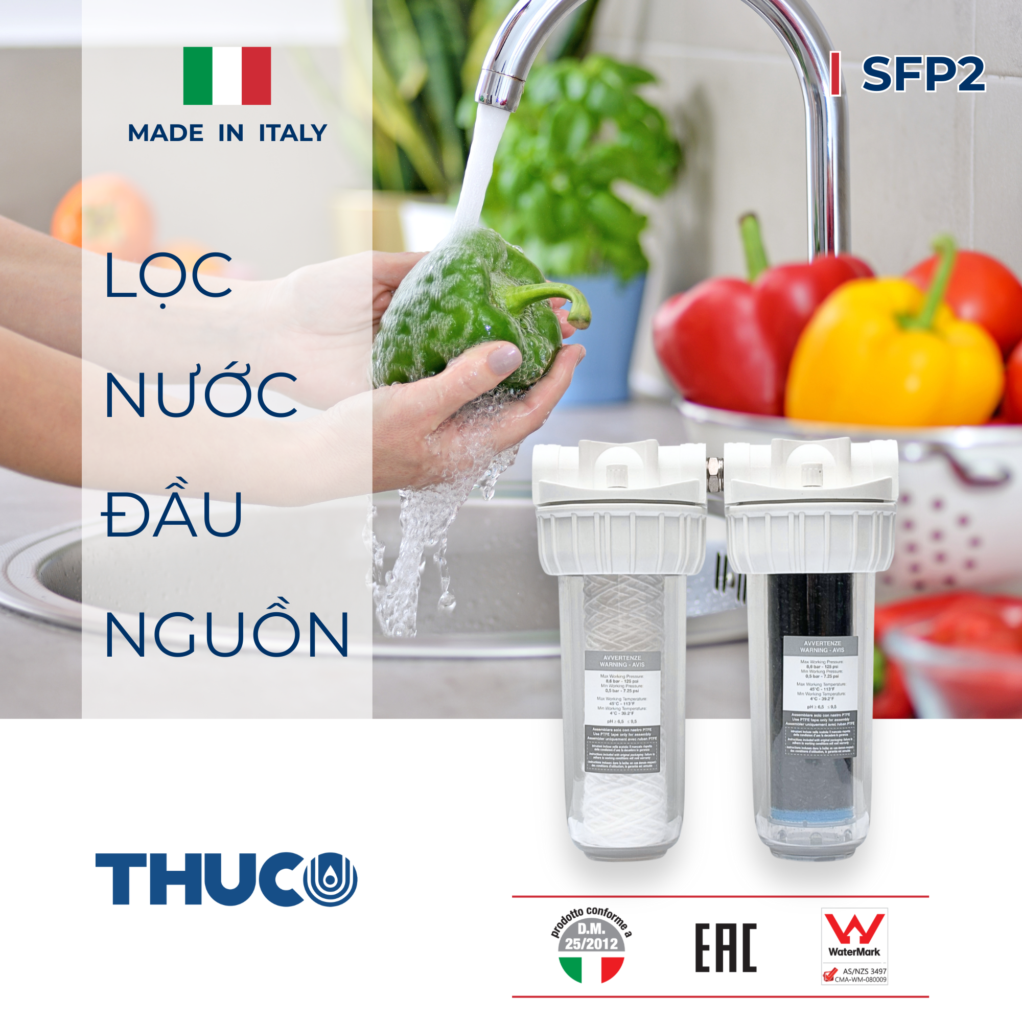  Bộ lọc 2 cốc - SFP2 