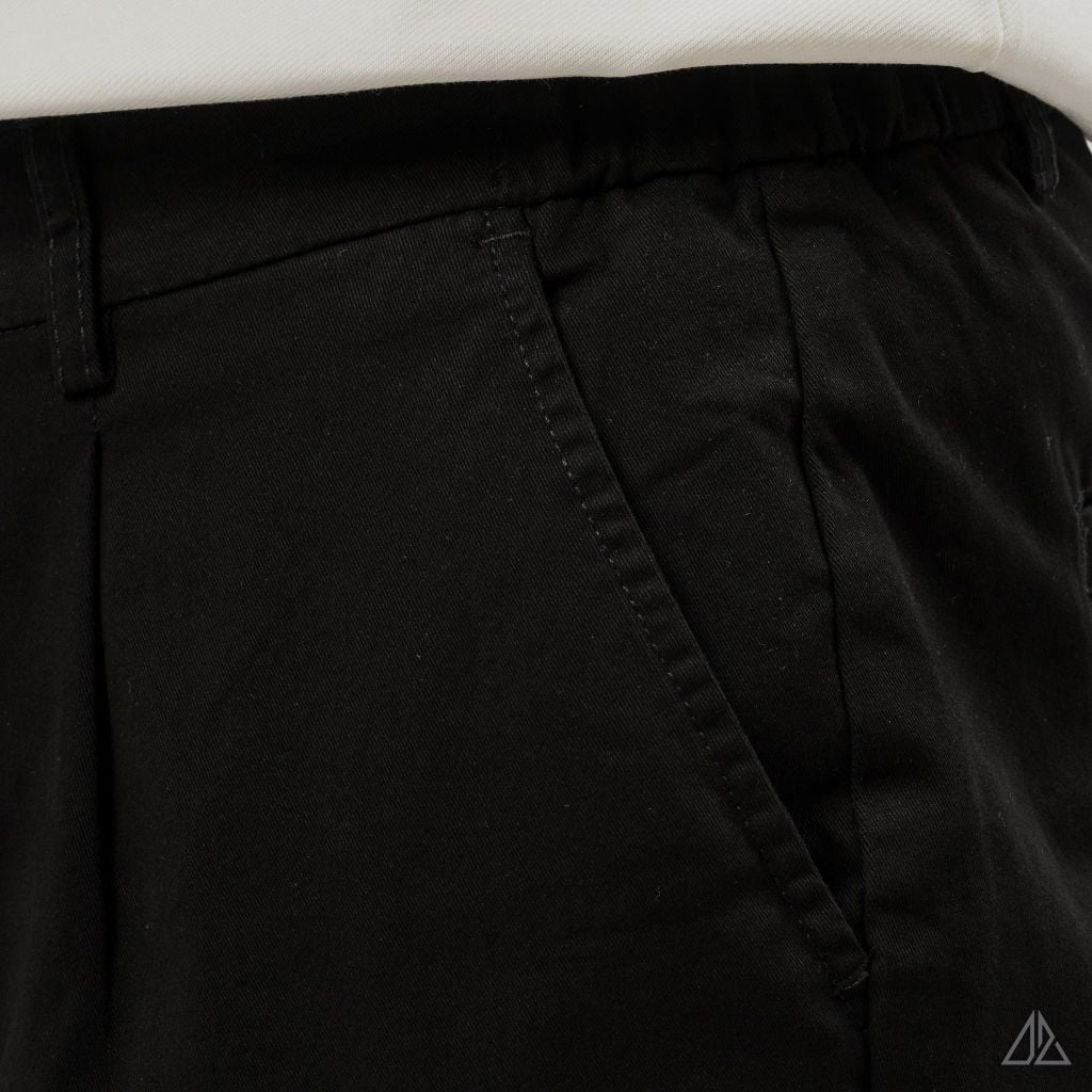 Quần Dài Kaki Nam D2SHOP lưng chun, xếp ly A-JN350