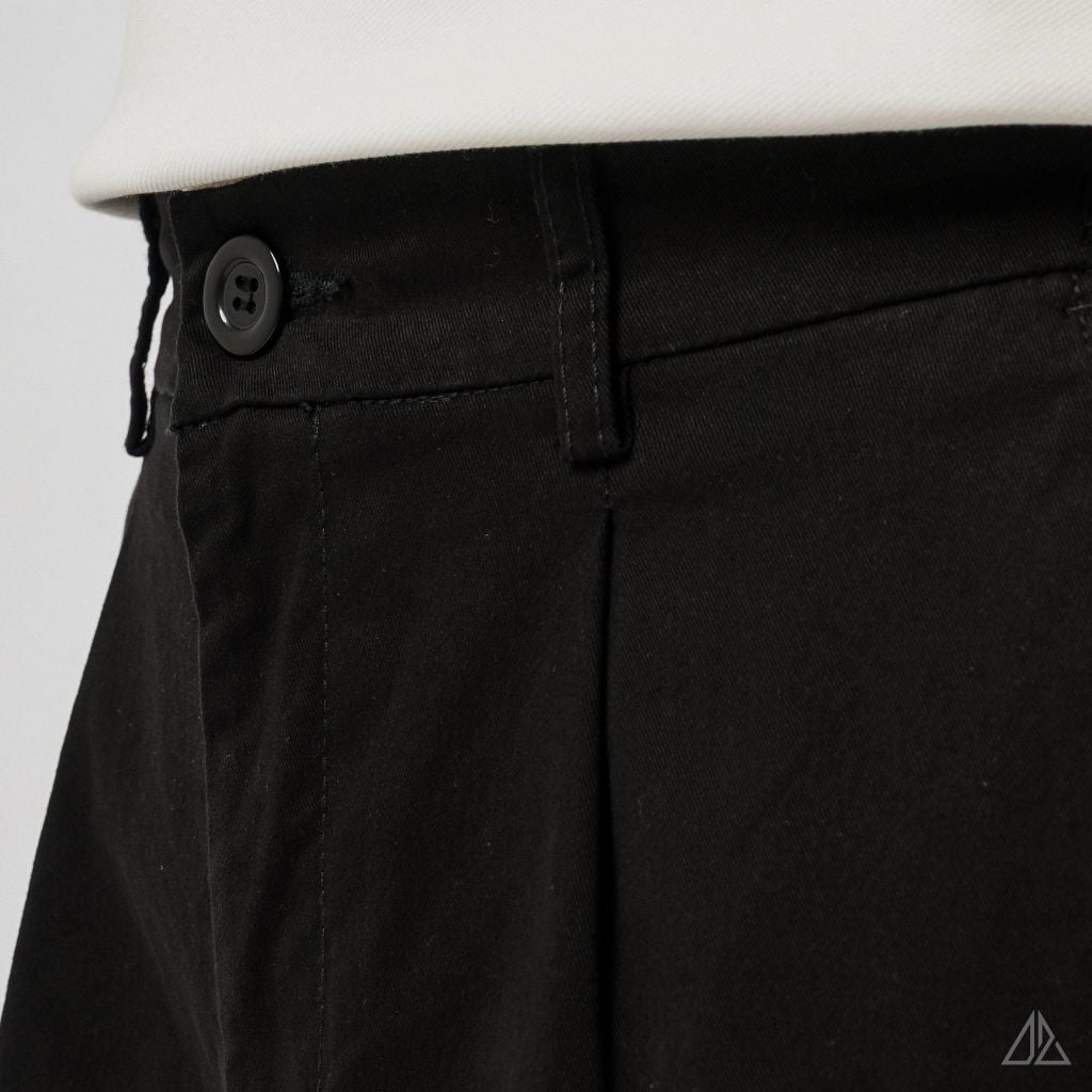 Quần Dài Kaki Nam D2SHOP lưng chun, xếp ly A-JN350