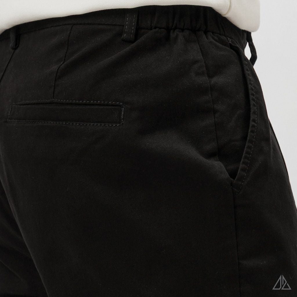 Quần Dài Kaki Nam D2SHOP lưng chun, xếp ly A-JN350