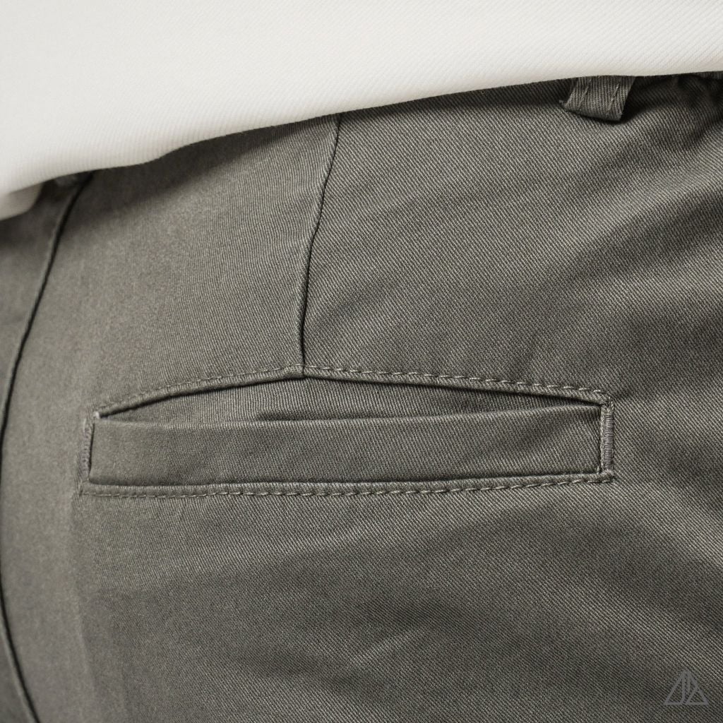 Quần Dài Kaki Nam D2SHOP lưng chun, xếp ly A-JN350