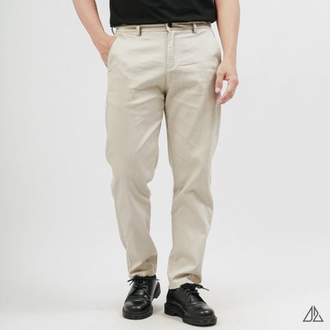 Quần Dài Kaki Nam D2SHOP ống xuông, vải nhung gân A-V2221