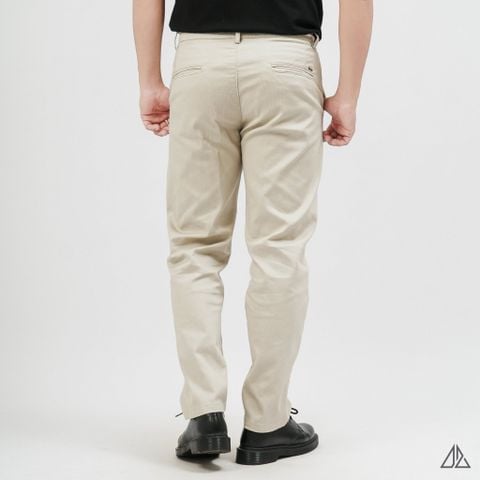 Quần Dài Kaki Nam D2SHOP ống xuông, vải nhung gân A-V2221