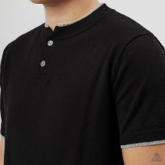 Áo Thun Nam D2SHOP cổ tàu, vải dệt kim AL-25229