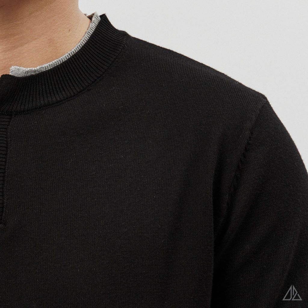 Áo Thun Nam D2SHOP cổ tàu, vải dệt kim AL-25229