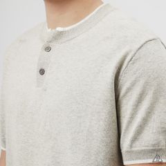 Áo Thun Nam D2SHOP cổ tàu, vải dệt kim AL-25229