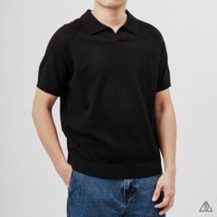 Áo Polo Nam D2SHOP cổ V, vải dệt kim mắt lưới thoáng khí AL-25279