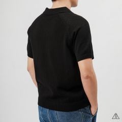 Áo Polo Nam D2SHOP cổ V, vải dệt kim mắt lưới thoáng khí AL-25279